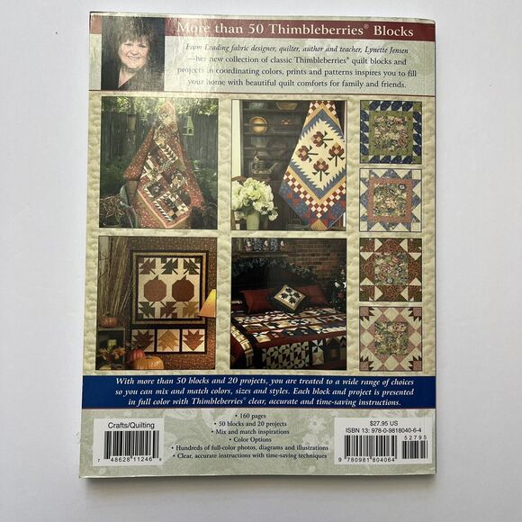 Thimbleberries Block by Block to Beautiful Quilts by Lynette Jensen Quilting - Picture 5 of 7